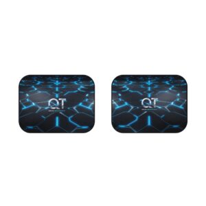 QT DRIVE INNOVATIONS - Futuristic Car Mats - Stylish & Durable, Perfect for Car Enthusiasts, Unique Gift for Drivers, Modern Automotive Accessories,