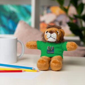 Tech Reads Stuffed Animal with Tee - Perfect Gift for Kids and Book Lovers