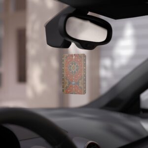 QT DRIVE INNOVATIONS - Bohemian Car Air Freshener, Vintage Aroma Tag, Unique Gift, Stylish Décor, Home Fragrance, Car Accessories