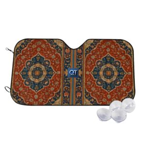 QT DRIVE INNOVATIONS - Windshield Sun Shades for Car