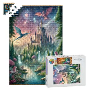 TECH READS - Wooden Jigsaw Puzzles 1000 pcs (Vertical)