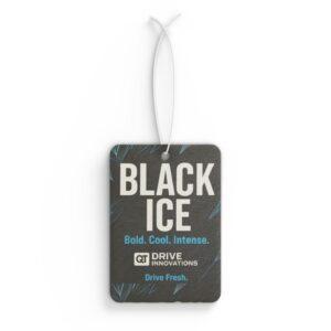 Bold Black Ice Car Air Freshener | Fresh Scent for Cars, Gifts for Car Lovers, Road Trip Essential, Home Fragrance, Auto Decor