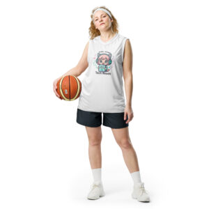 Recycled unisex basketball jersey - Piku Chan Collections