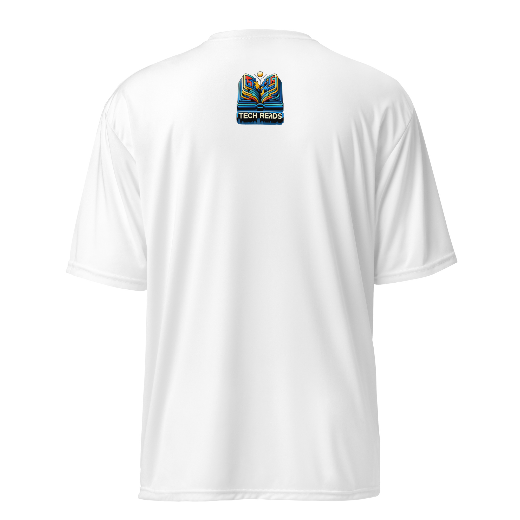 Unisex performance crew neck t-shirt -PIKU Chan X Tech Reads® - Image 2