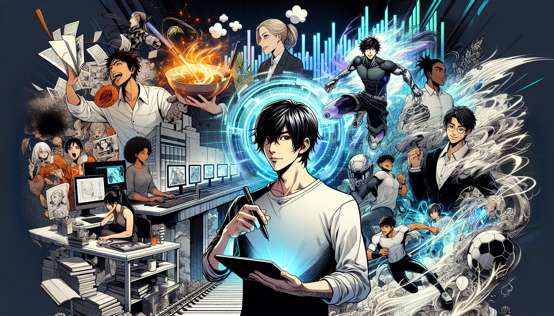 12 Commercial Manga Concepts 2025