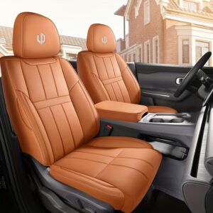 Leapmotor C10 Full PU Leather Car Seat Cushion, high-quality PU Leather, suitable for vehicle models, 3D precision fit design, dense breathable holes maintain long-term good condition. Perfectly protects original factory seats, car seat covers, car